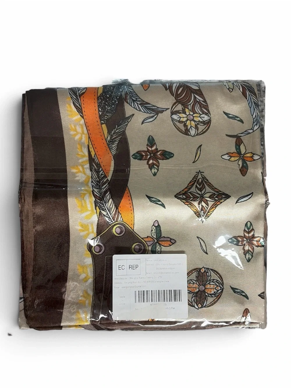 Large Square Head Scarves Silky Like - 35”